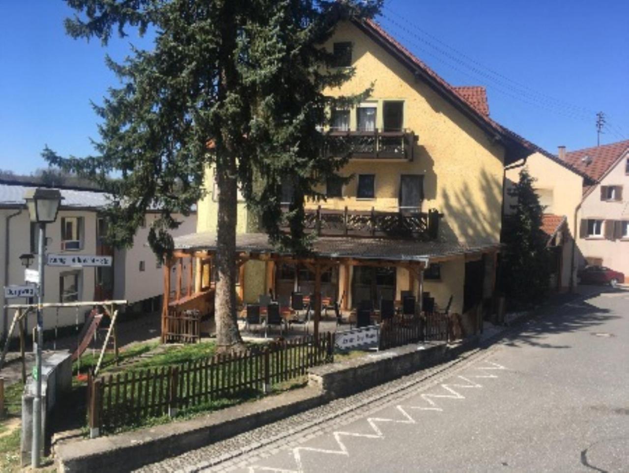 Landgasthof Zur Krone Krautheim Bagian luar foto